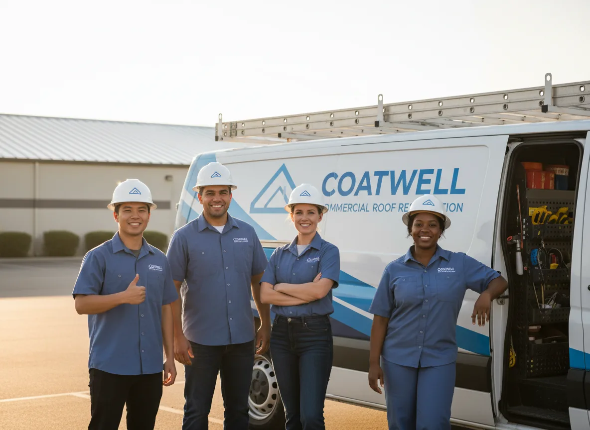 Commercial roof coating company in Willow City, TX